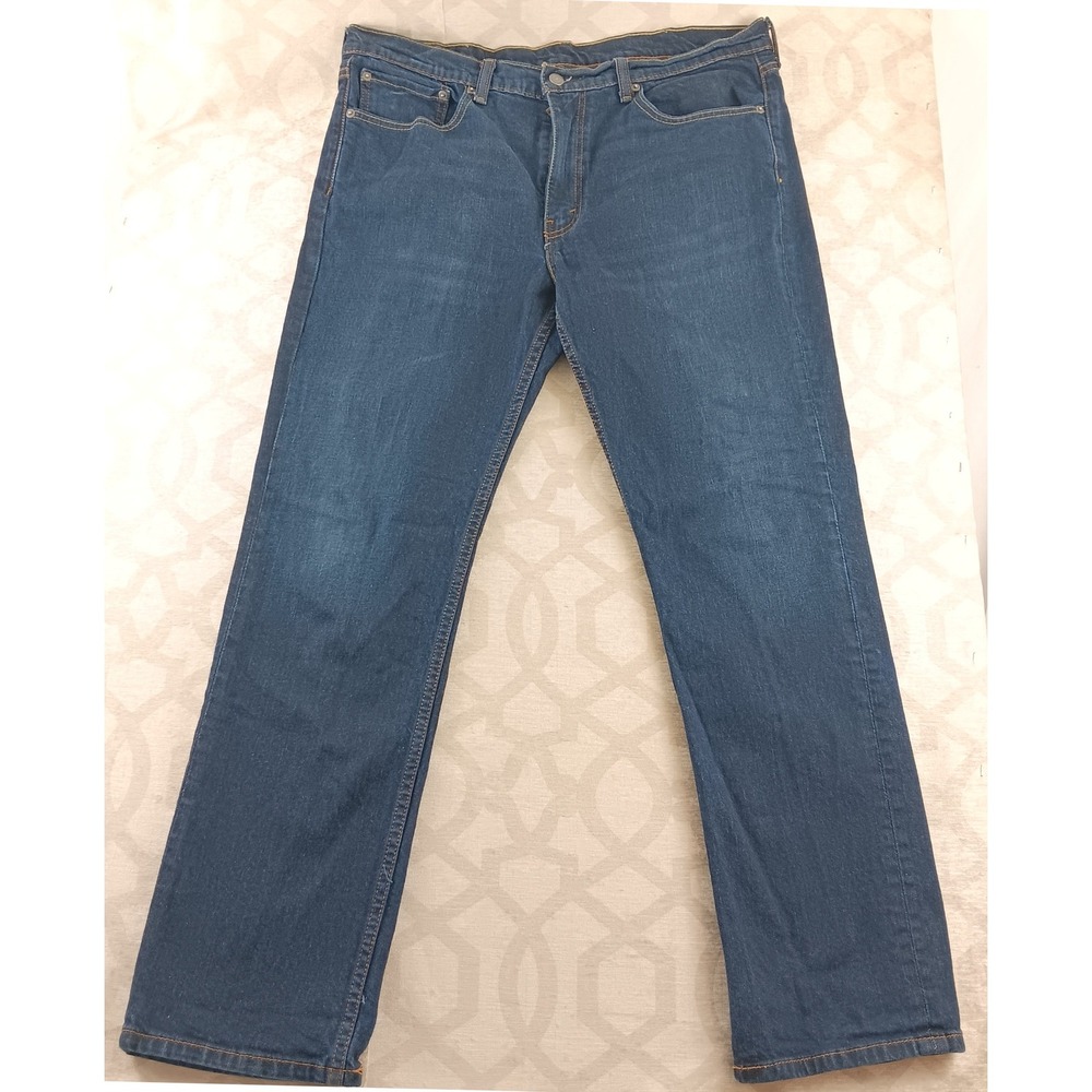 Levi Strauss 514 Straight Fit Blue Denim Jeans Mens W38 L32